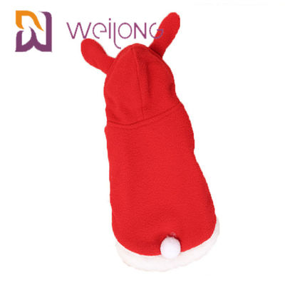 Haustier Ostern Bunny Costume Halloween Cosplay Rabbit polares Vlies Hoodie-100% für Cat Dog