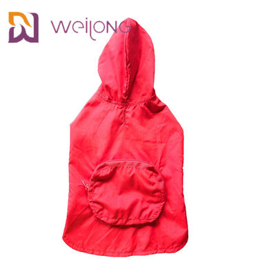 Flausch-Öffnungs-Haustier-Regenmantel-Tasche Mesh Lining Xl Dog Raincoat