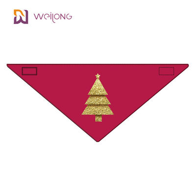 Comtim-Weihnachtshundbandana-Schal-Dreieck-Halstuch-Angebote für kleine mittelgroße Hunde u. Katzen, Haustier-Zusatz-Dekoration