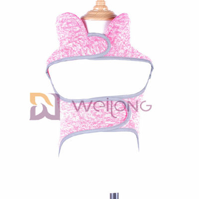 Flausch, der rosa Vlies-Haustier-Mantel-Jacke Heather Dog Sweatshirt öffnet