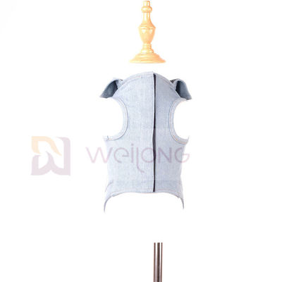 Frühlings-Sommer-Haustier-Mantel-blaue Weinlese wusch Haustier-Denim-Jacke für Hundekatze