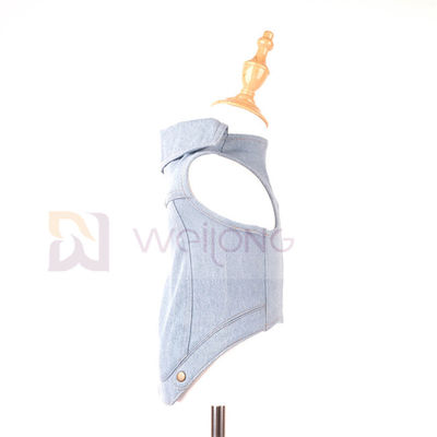 Frühlings-Sommer-Haustier-Mantel-blaue Weinlese wusch Haustier-Denim-Jacke für Hundekatze
