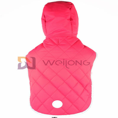 Flecken Taslan steppender Hoodie-reflektierender Hundejacken-Flausch-Öffnungs-Haustier Hoodie