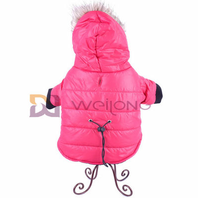 Füllmaterial reißt füllende öffnende Pelz-Hood Pet Clothing Hoodie Polyester-Hundeoberbekleidung