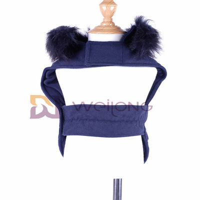 Abnehmbare Plüsch-Kragen-Wollbeschichtet kleine große Hundevlies-Jacke für Winter BSCI