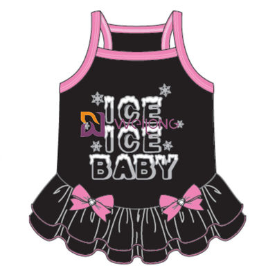 Hund bowknot-Prinzessin-Vest Sundress Luxury kleidet/Fantasie-Hundekleidung an