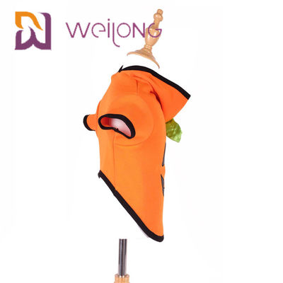 Autumn Embroidery Face Halloween Pumpkin-Hundhoodie Cat Dog Clothes