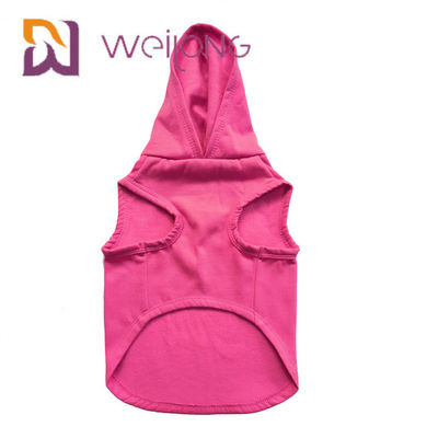 Bunter Gummidruck-Geburtstags-Haustier Hoodie fertigte rosa Hundhoodie besonders an