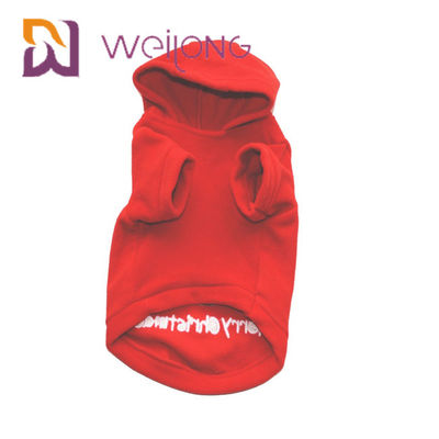 Sticken Sie polaren Vlies-Haustier HOODIE für Weihnachtshundevlies Hoodie