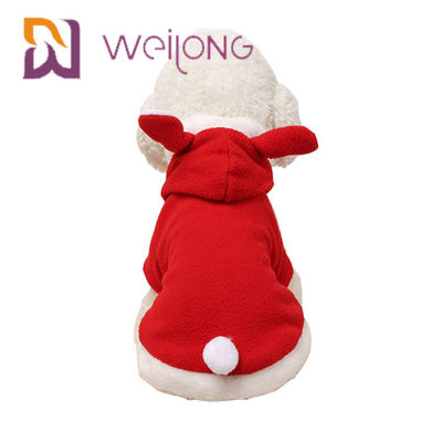 Haustier Ostern Bunny Costume Halloween Cosplay Rabbit polares Vlies Hoodie-100% für Cat Dog
