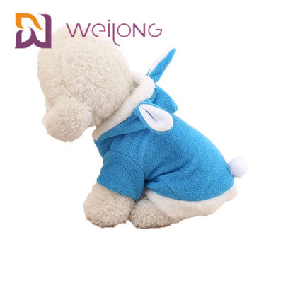 Haustier Ostern Bunny Costume Halloween Cosplay Rabbit polares Vlies Hoodie-100% für Cat Dog