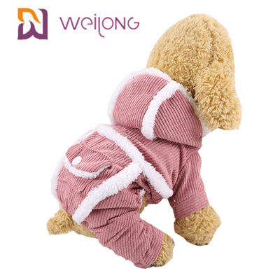 KORDSAMT-Haustier-Pyjama-Hund BSCI 100% kleidet Polyfall und Winter