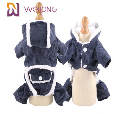 KORDSAMT-Haustier-Pyjama-Hund BSCI 100% kleidet Polyfall und Winter