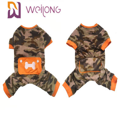 Polyvlies-Winter-Haustier-Pyjama-Tarnungs-Schädel-Hundevlies Onesie