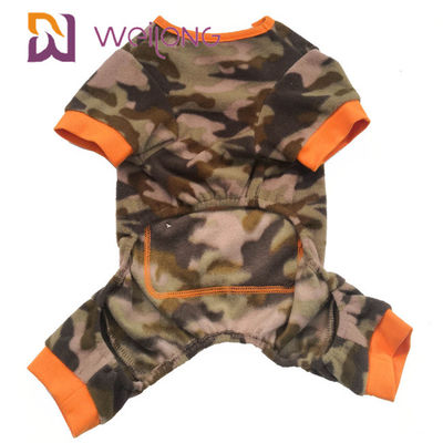 Polyvlies-Winter-Haustier-Pyjama-Tarnungs-Schädel-Hundevlies Onesie