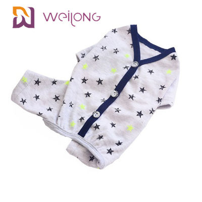 Frühlings-/Sommer-Kundenbezogenheits-Muster-Wolljacken-Haustier-Pyjama-Baumwoll-Jersey-Futter