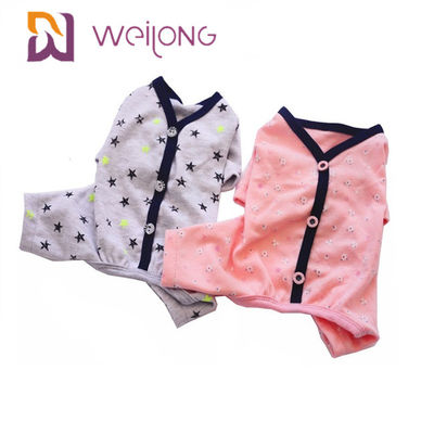 Frühlings-/Sommer-Kundenbezogenheits-Muster-Wolljacken-Haustier-Pyjama-Baumwoll-Jersey-Futter