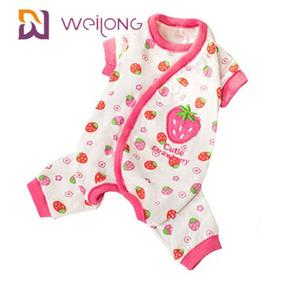 Hundepyjamas Onesie BSCI/WMT/ISO9001 des Digital-Druck-Kundenbezogenheits-Sommer-XL