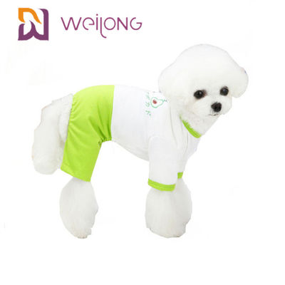Französische kundenspezifische Polypyjamas Terry Pet Pajama Summer Skirts für Hundekatze