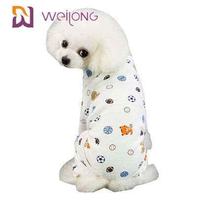 Kundenbezogenheits-Hunde-Cat Pet Holiday Pajamas Printed-T-Shirt Kweilong volles