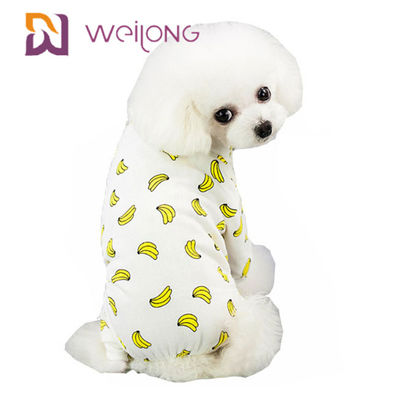 Kundenbezogenheits-Hunde-Cat Pet Holiday Pajamas Printed-T-Shirt Kweilong volles
