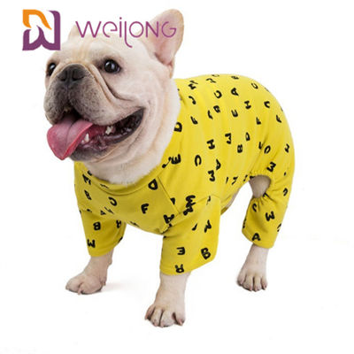 Hundevlies Onesie des Kundenbezogenheits-Herbst-/Winter-Sweatshirt-Haustier-Pyjama-BSCI