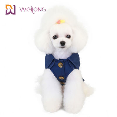 Knopf-öffnende Staub-Cat Winter Wear Plaid Cotton-Segeltuch-Haustier-Windjacke für Hunde