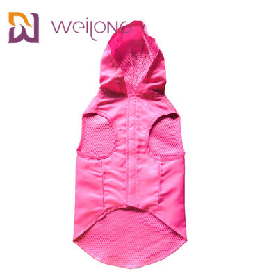 Großer wasserdichter Hundemantel mit Hood Customizable Velcro Opening