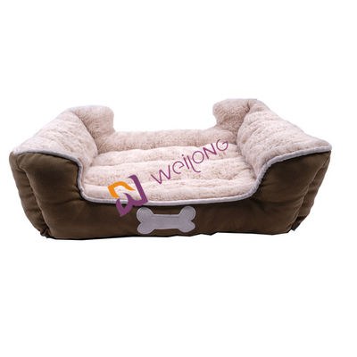 Bequemer und breathable Segeltuch-Selbsterwärmungshaustier-Bett PV-Vlies-Futter