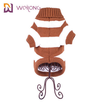 Weicher Hunderollenhals-Pullover des Verdickungs-warmer Welpe gestrickter Pullover-BSCI