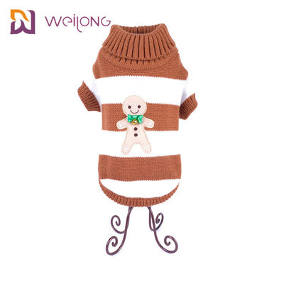 Weicher Hunderollenhals-Pullover des Verdickungs-warmer Welpe gestrickter Pullover-BSCI