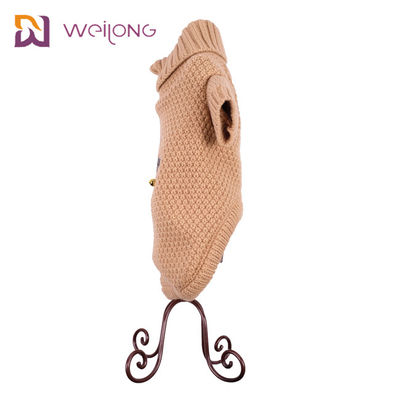 Vlies-Hundhoodie-Strickjacken-Thermal mit Hut gestrickten Hundetrikot-Pullovern