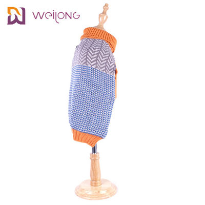 Klassisches Kabel stricken Haustier, das Strickjacke Jumper Coat Warm Pet Winter Ausstattungen für Hundekatzen kleidet