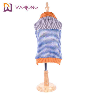 Klassisches Kabel stricken Haustier, das Strickjacke Jumper Coat Warm Pet Winter Ausstattungen für Hundekatzen kleidet