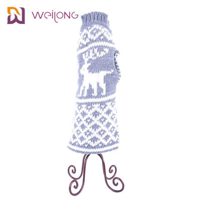BSCI-Winter-Weihnachtshaustier-Kleidungs-Acryl stricken Hundefeiertags-Strickjacken