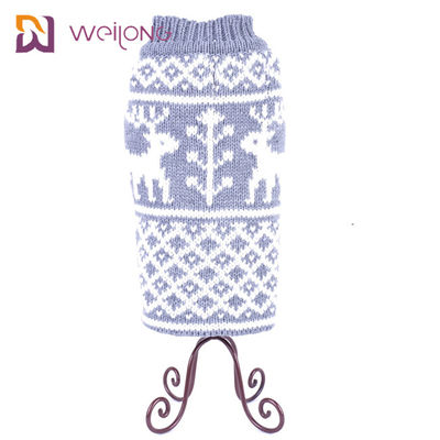 BSCI-Winter-Weihnachtshaustier-Kleidungs-Acryl stricken Hundefeiertags-Strickjacken