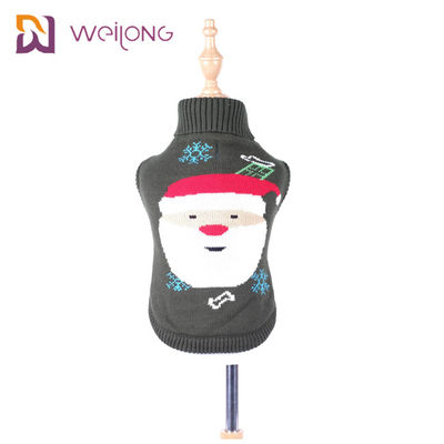Weihnachten kundengebundener Haustier-Kleidungs-weiche Verdickungs-warmer Hundestrickpulli