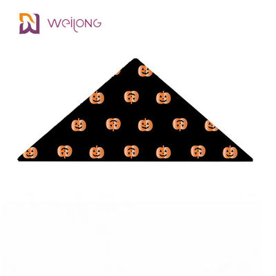 Kürbis-Halloween-Hundeschal Bandana-Dreieck-Schellfisch-Schal-Zusatz-Digital-Drucken
