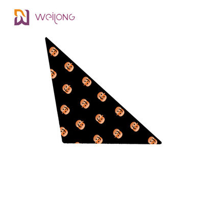 Kürbis-Halloween-Hundeschal Bandana-Dreieck-Schellfisch-Schal-Zusatz-Digital-Drucken