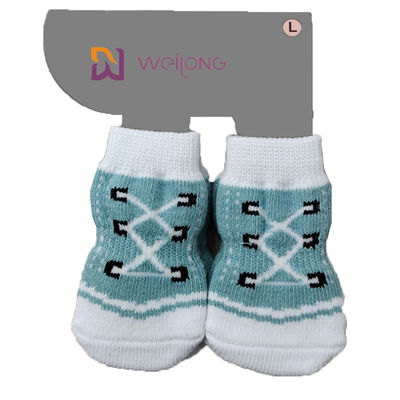 Antibeleg-kundenspezifisches Haustier trifft nachgemachtes Schuh-Muster Paw Protection For Indoor Wears hart