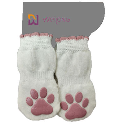 Schützen Sie Tatzen-kundenspezifische Haustier-Socken für Katzen-/Hundeantibeleg