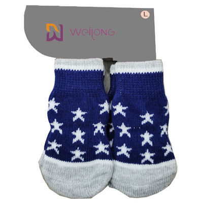 KaiWeiLong-Baumwollespandex Cat Dog Socks To Prevent, die Tatzen leckt, streifen Art