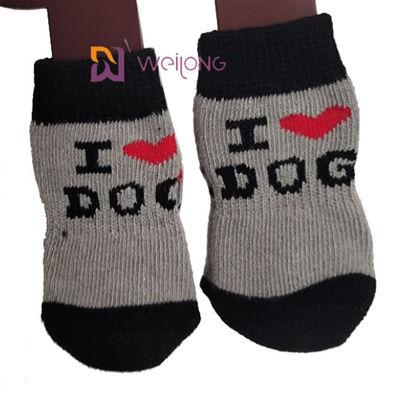 Kundenbezogenheits-Anti- Beleg-schützende Socke für Hunde-Paw Dog Socks To Prevent-Verkratzen